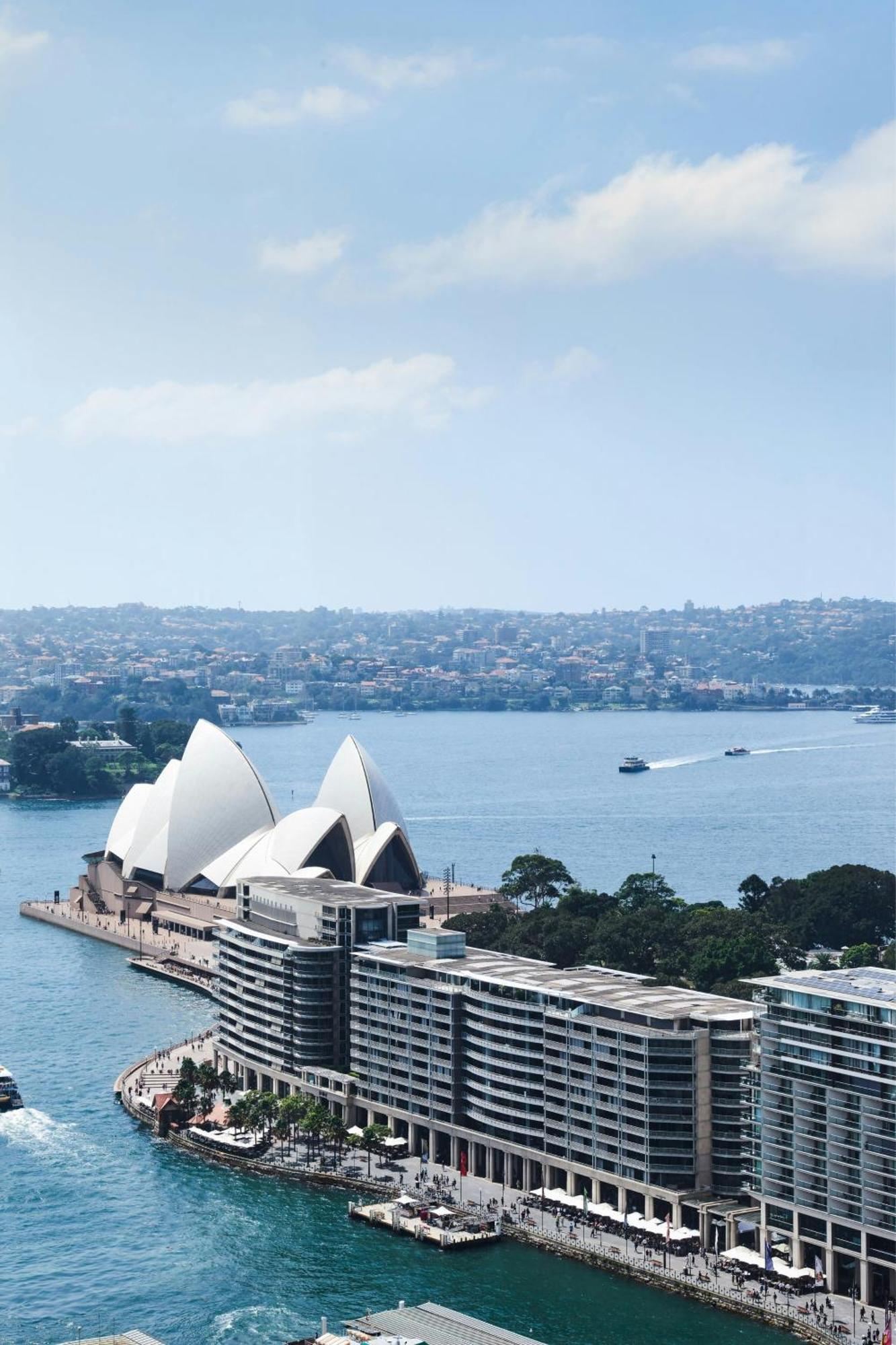 فندق سيدني هاربور ماريوت أت سيركولار كواي المظهر الخارجي الصورة The Sydney Opera House